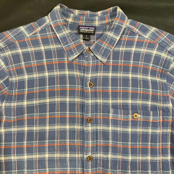 Patagonia A/C Breathable Small Men's Button Down - Picture 2 of 3